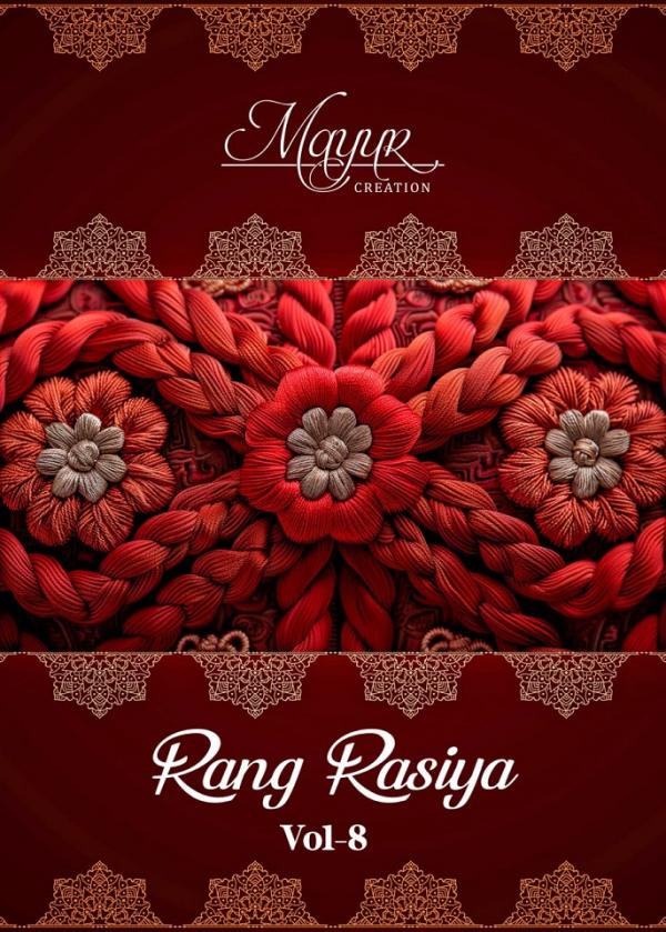 	Mayur Rang Rasiya Vol-8 – Dress Material